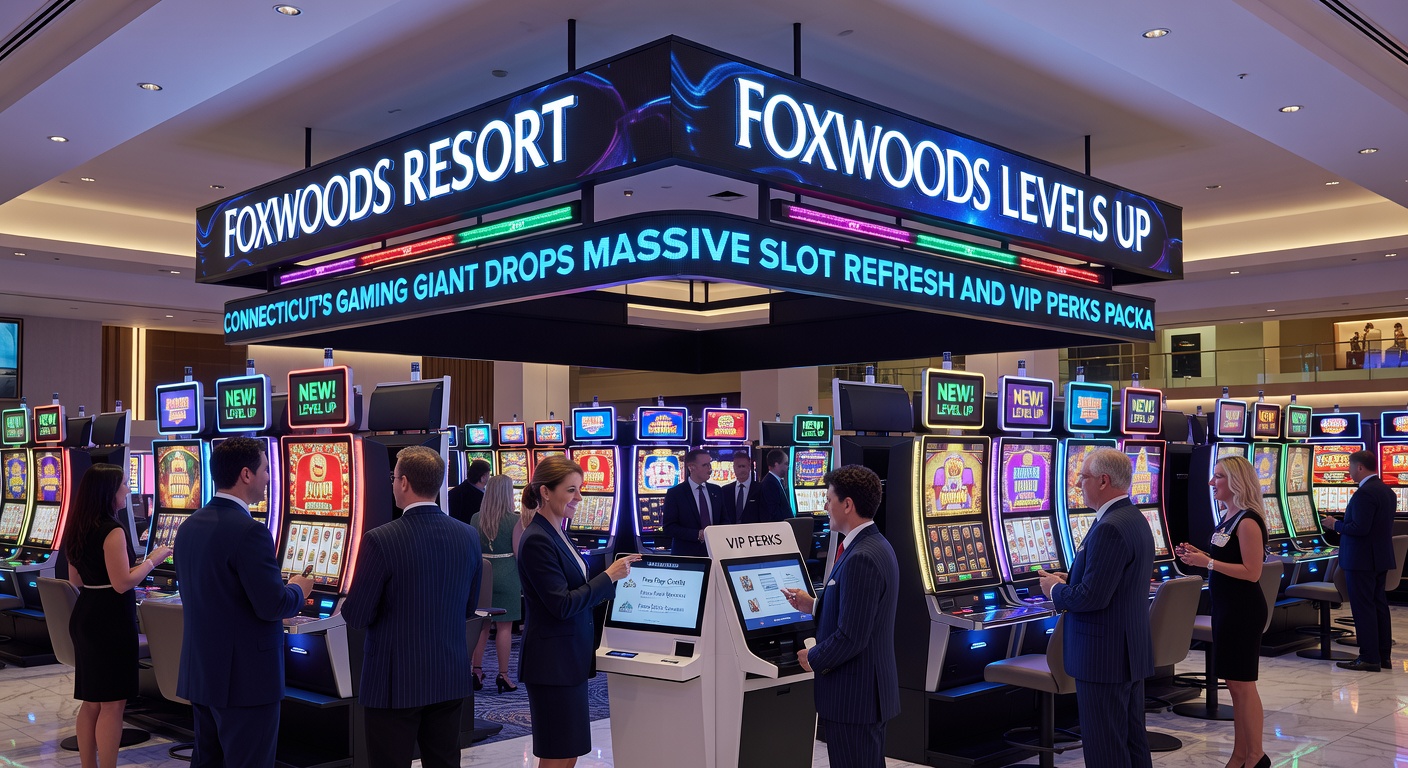 Luxurious VIP lounge at Foxwoods Resort featuring plush seating, champagne service, and panoramic views, emblematic of the new perks package