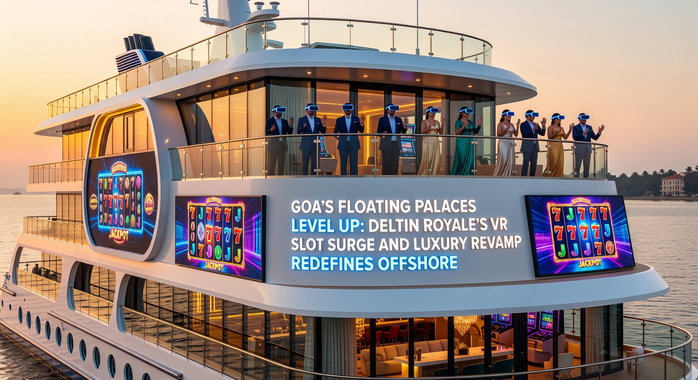 Interior view of Deltin Royale's revamped luxury lounge, featuring plush seating, crystal chandeliers, infinity-edge bar, and panoramic river views