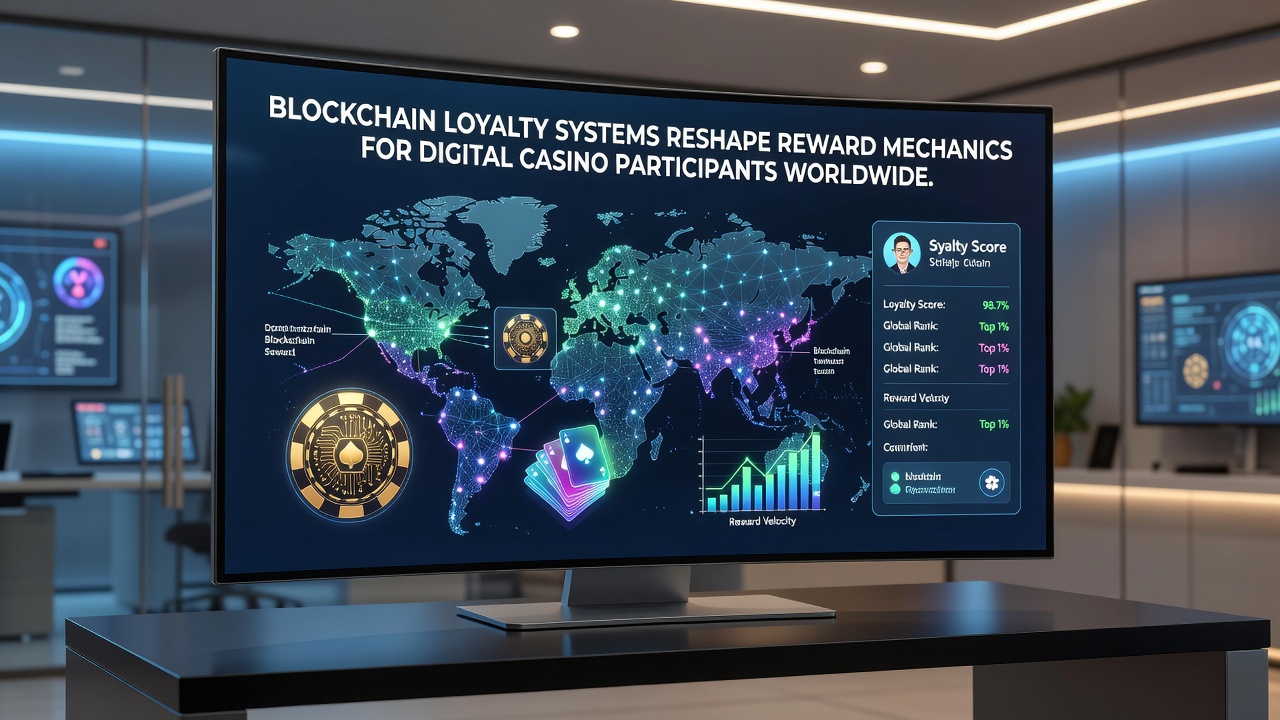 Global casino participants engaging with blockchain-based reward systems