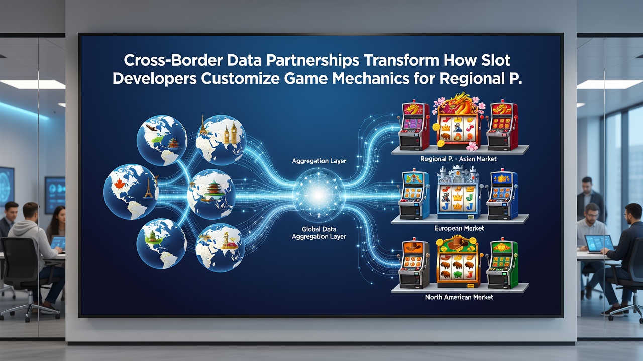 Developers reviewing regional slot performance analytics dashboards