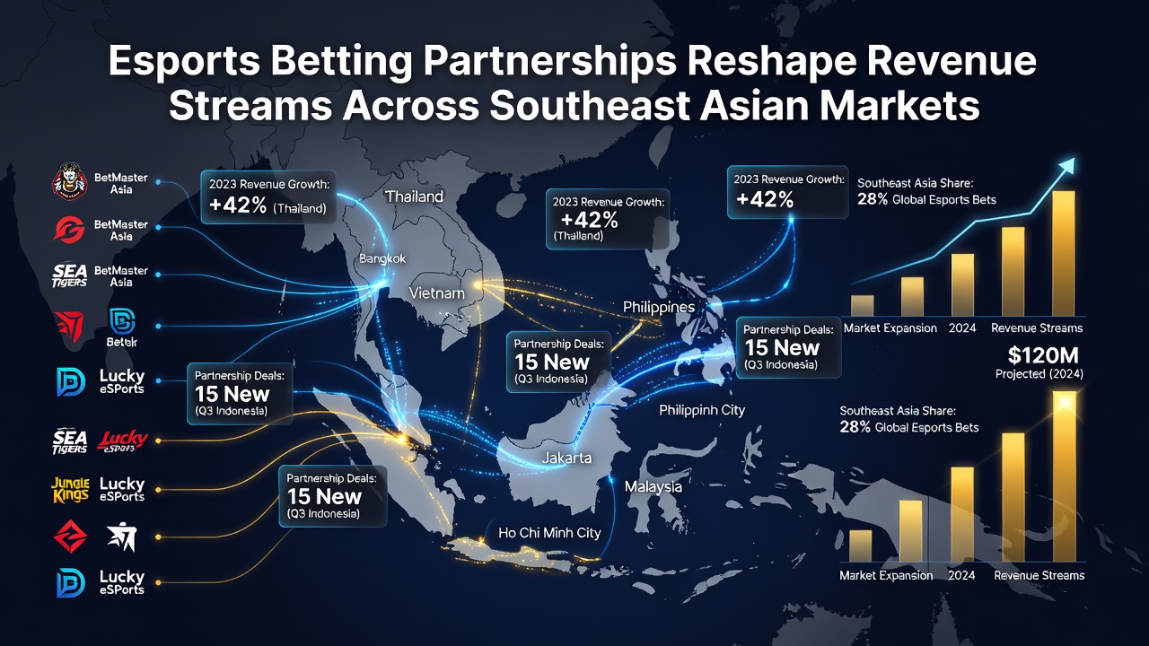 Esports betting partnerships in action across Southeast Asian venues