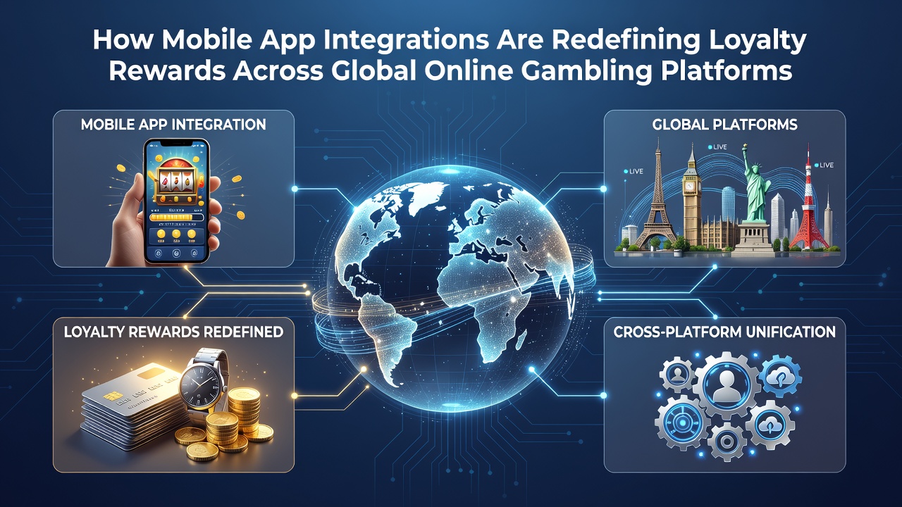 Mobile app interface showing loyalty points and rewards on a gambling platform